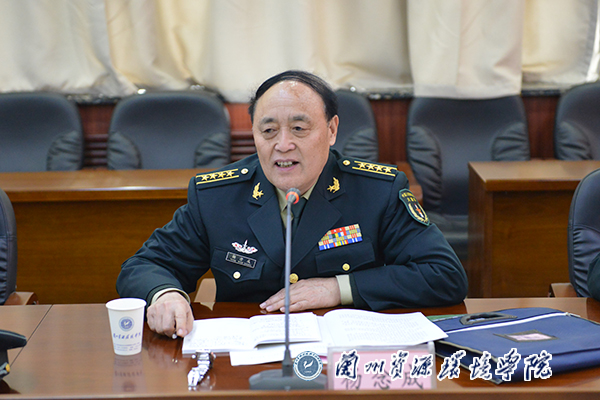 中国人民解放军火箭军领导莅临学院考察调研