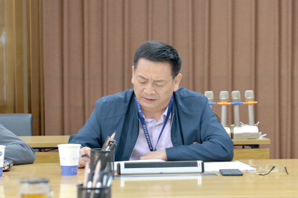 新任党委委员李更生作表态发言(王宇/文,达娃/图;高鸿斌/审核)